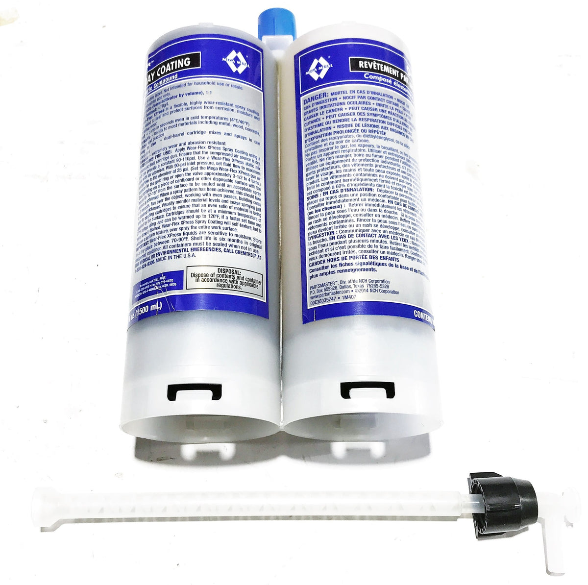 Partsmaster "WearFlex Xpress" Elastomeric Spray Coating Compound 5757