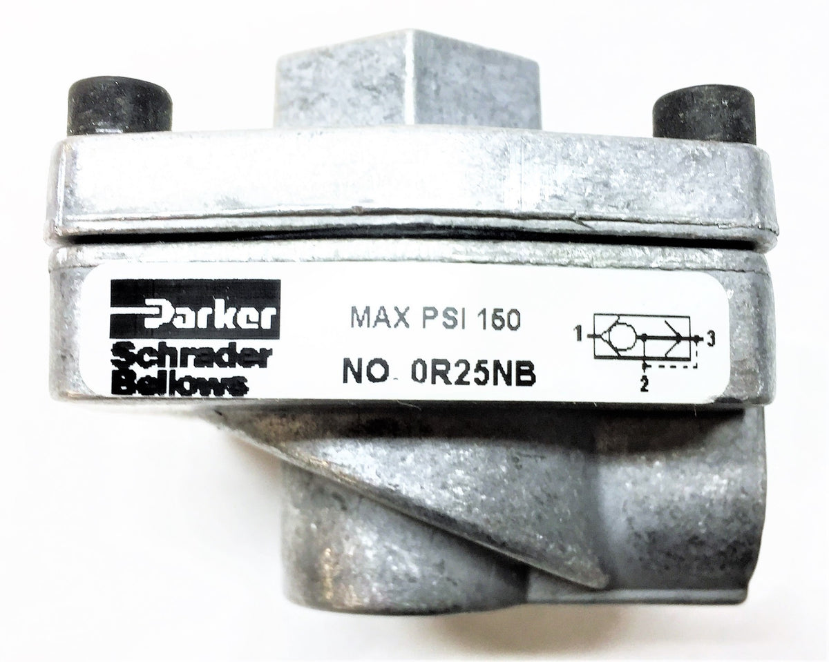 PARKER/SCHRADER BELLOWS Quick Exhaust Shuttle Pneumatic Valve OR25NB N