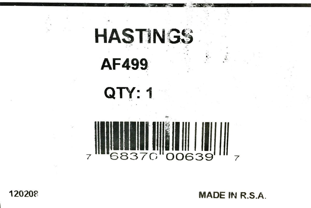Hastings Air Filter AF499 NOS