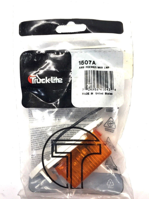 Truck-Lite Amber Pee Wee Flush Mount Marker Light 1507A NOS