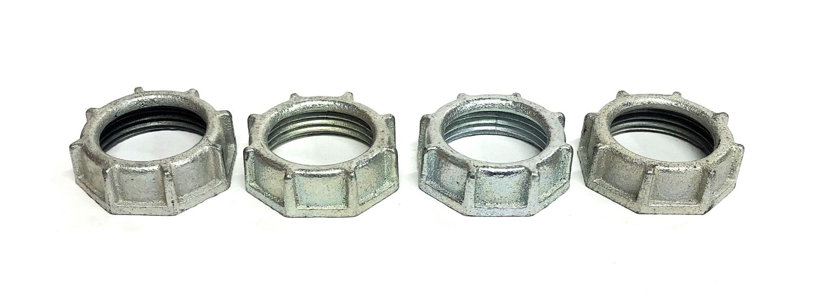 Unbranded Metallic Conduit Bushing 1 Inch NPT [Lot of 4] NOS