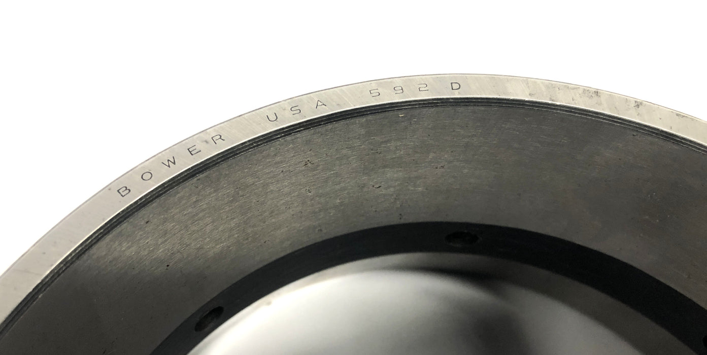 Bower Tapered Roller Bearing Double Tapered Cup Imperial 592D NOS