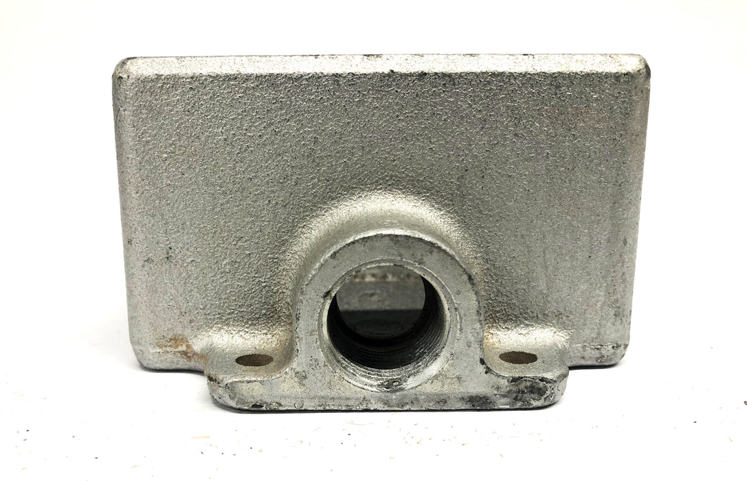 Crouse Hinds 41.3CU.IN. Cast Iron 3/4 Inch NPT Conduit Device Box FD12 FD22 NOS