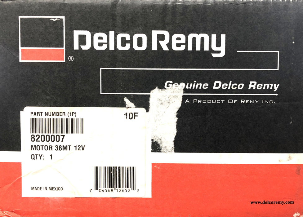 Delco Remy 38MT Starter 8200007 NOS