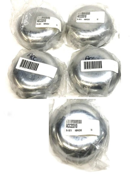Unbranded 3.75"-4.5" Chrome Dome Horn Cover ACC23310 [Lot of 5] NOS