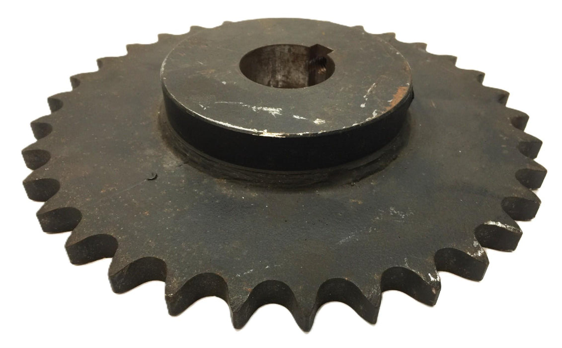 Martin Roller Chain Sprocket 60B33 1-1/2" Bore with Keyway NOS