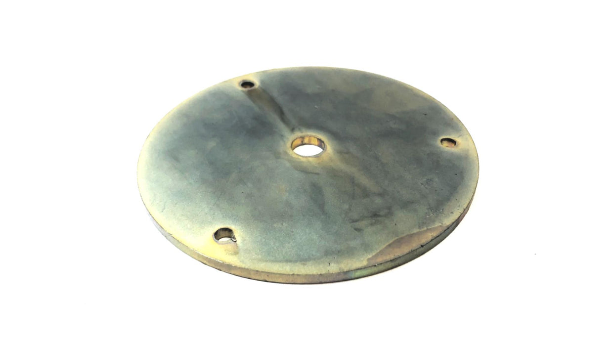 Van Hool Circular Metal Plate 10797078 NOS
