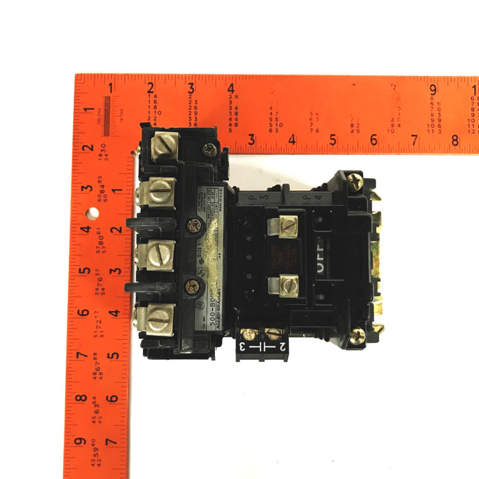Allen-Bradley 3-Phase Open Top Wire 4-Pole Contactor 500-BOD940 NOS