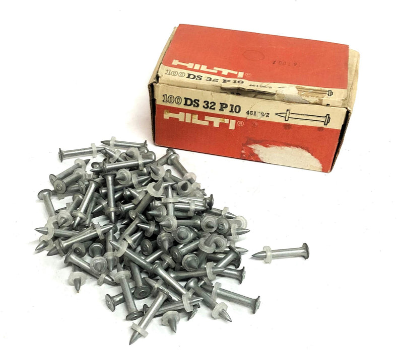 Hilti Box Of 100 DS 32 P10 Heavy Duty Fastener 46158/2 NOS