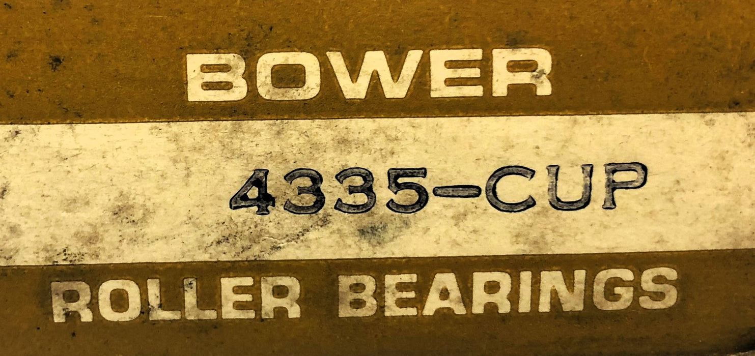 Bower Tapered Roller Bearing Cup 4335 [Lot of 3] NOS