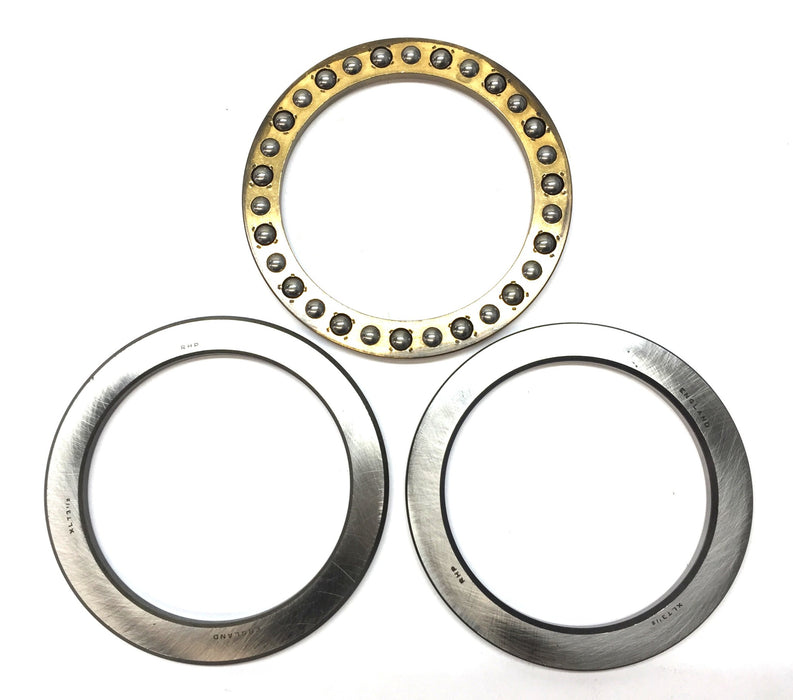 RHP Thrust Roller Ball Bearing Assembly (3pcs) XLT3-1/2 NOS
