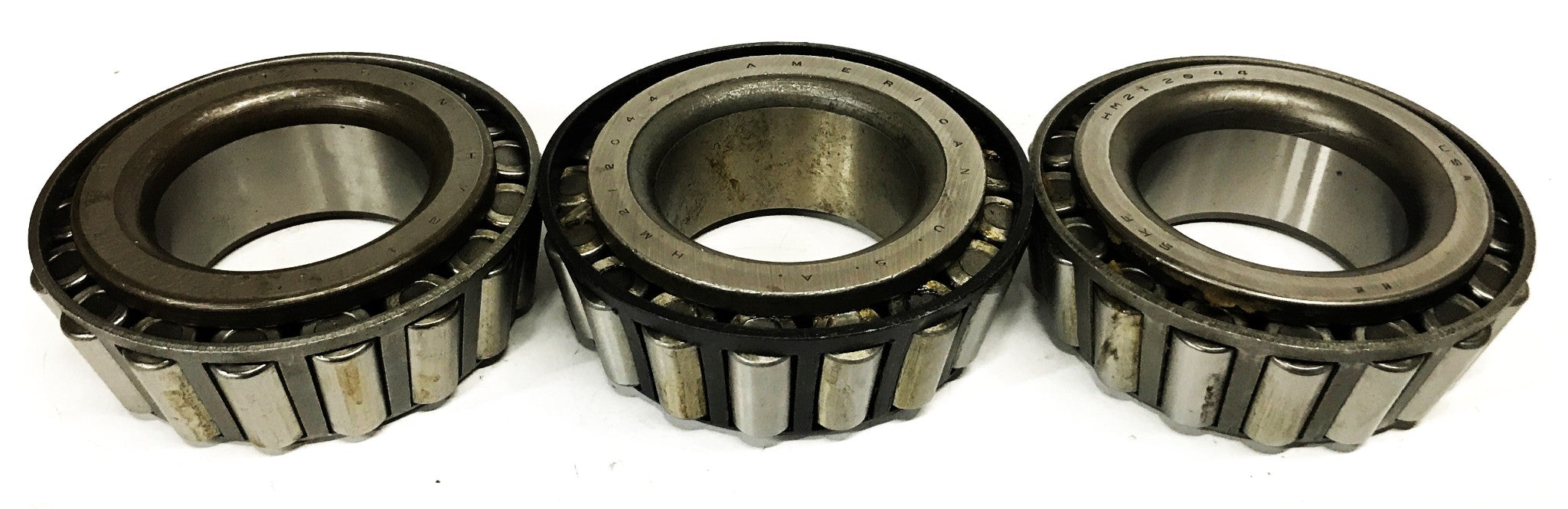 Tyson/American/SKF Tapered Roller Bearing Cone HM212044 [Lot of 3] NOS