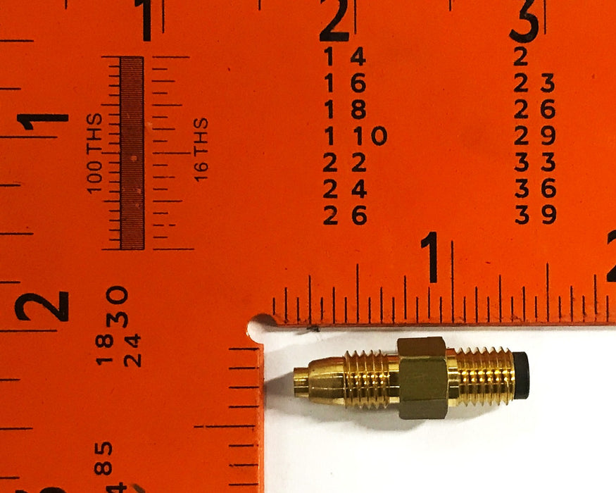 Bijur 1-Way Brass Lube Metering Check Valve B2495 [Lot of 2] NOS