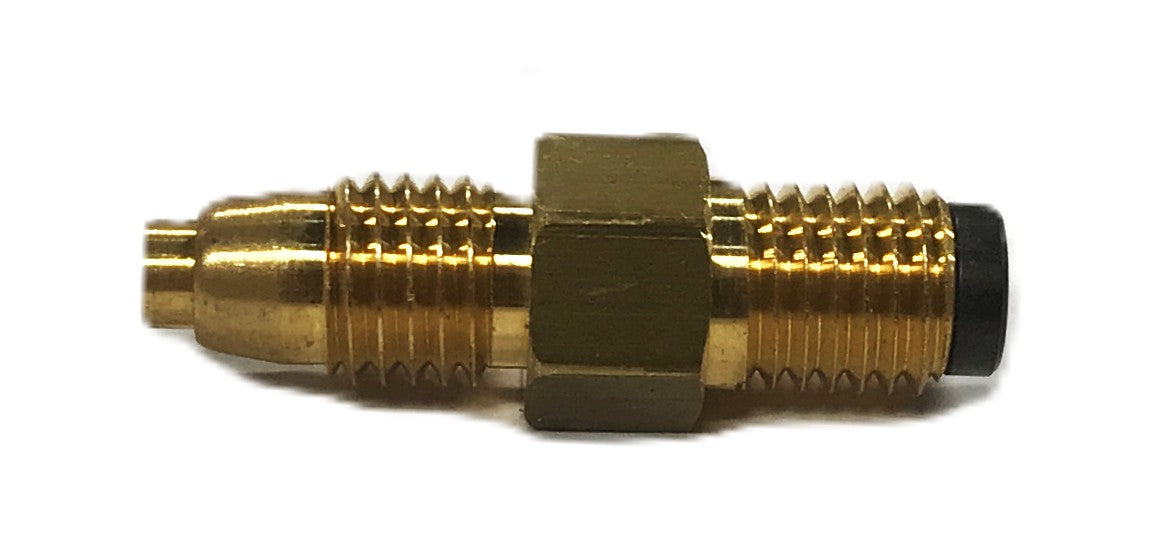 Bijur 1-Way Brass Lube Metering Check Valve B2495 [Lot of 2] NOS
