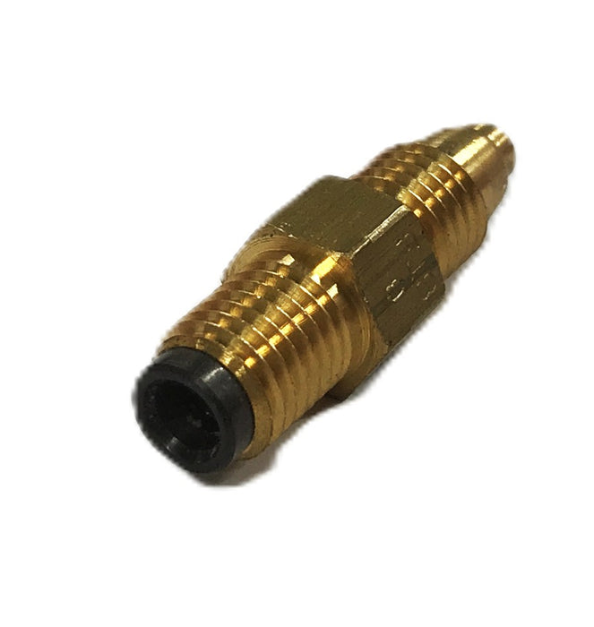 Bijur 1-Way Brass Lube Metering Check Valve B2495 [Lot of 2] NOS