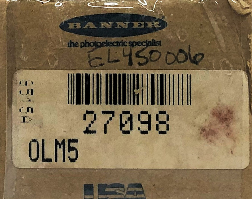 Banner Engineering Timing Logic Module 27098 NOS