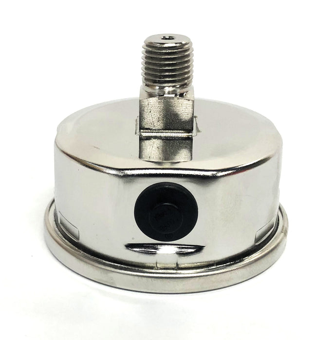NoShok -30 inHg 1/4 Inch NPT Pressure Gauge 25-410 NOS