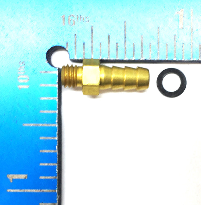 Clippard Barbed Brass Male 10-32 Threaded Fitting w/Washer 11752 [Lot of 13] NOS