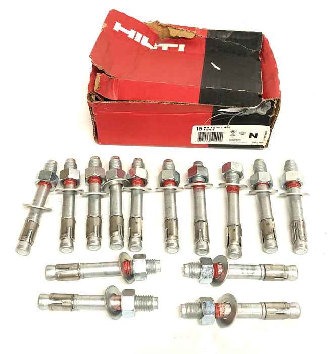 Hilti 5/8x4-3/4 Inch KB-TZ Expansion Stud Anchor 387516 [Lot of 14] NOS