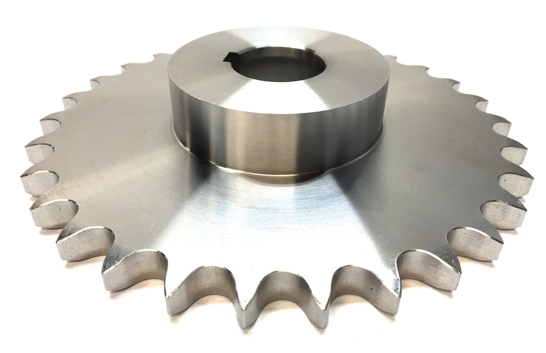 Misumi Stainless-Steel Standard Sprocket with 1.37" Bore w/Keyway SM60B30 NOS