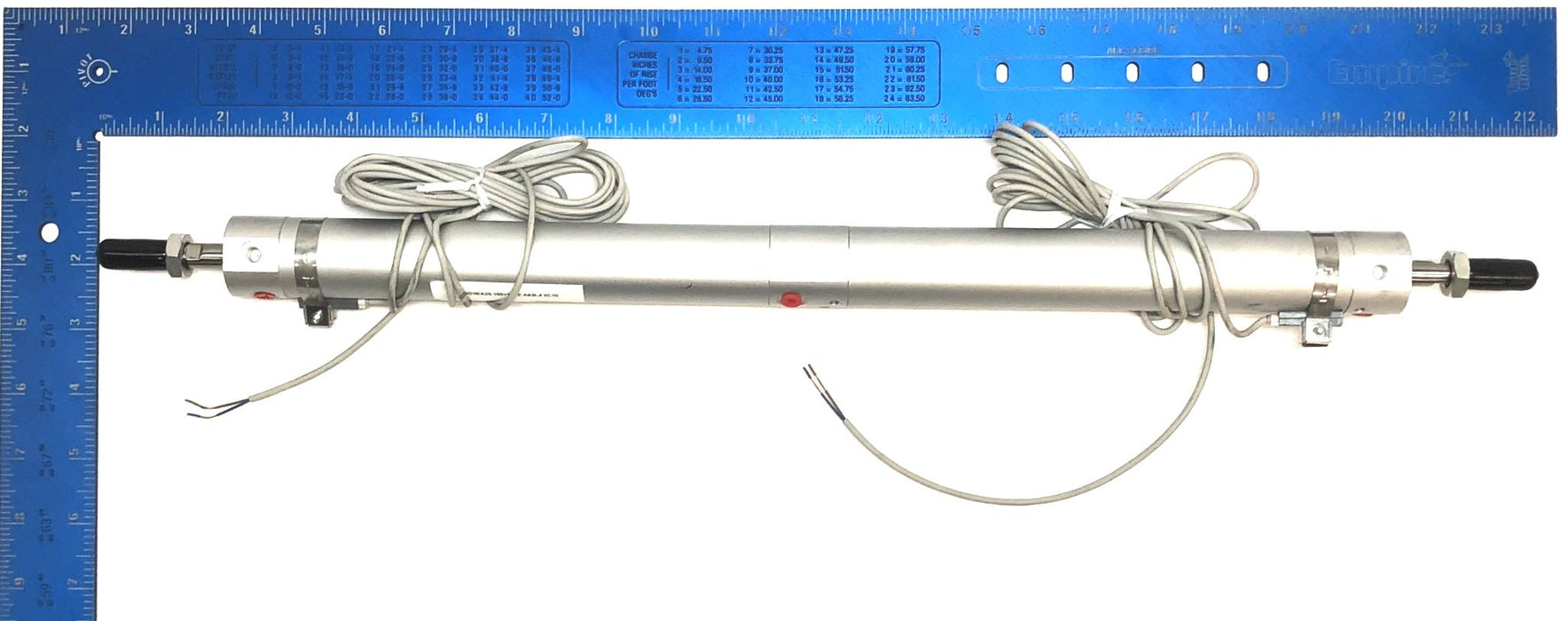 SMC Double Acting Pneumatic Cylinder CDG1BA25-150+150Z-A93L4-XC10 NOS