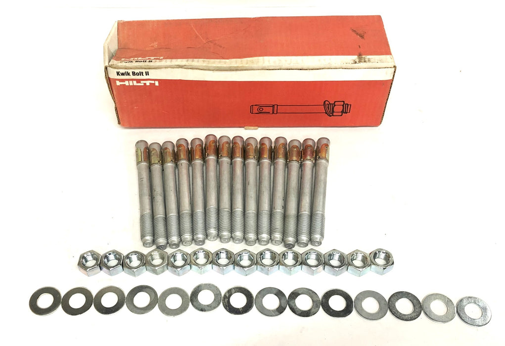 Hilti 5/8x6 Inch KB11 Anchor 00045372 [Lot of 14] NOS