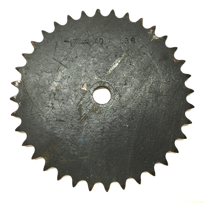 Martin Roller Sprocket 40 36 0.58" Bore NOS