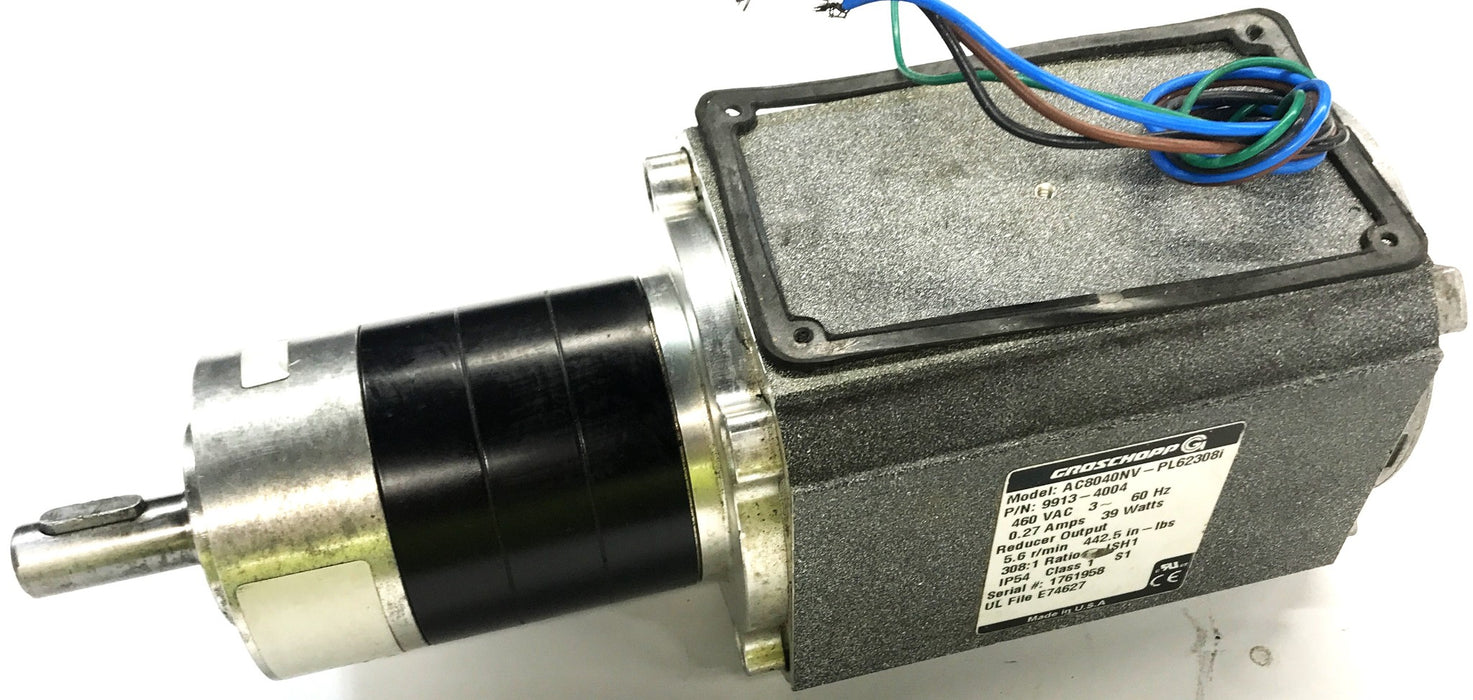 GROSCHOPP Gear Motor 9913-4004 USED