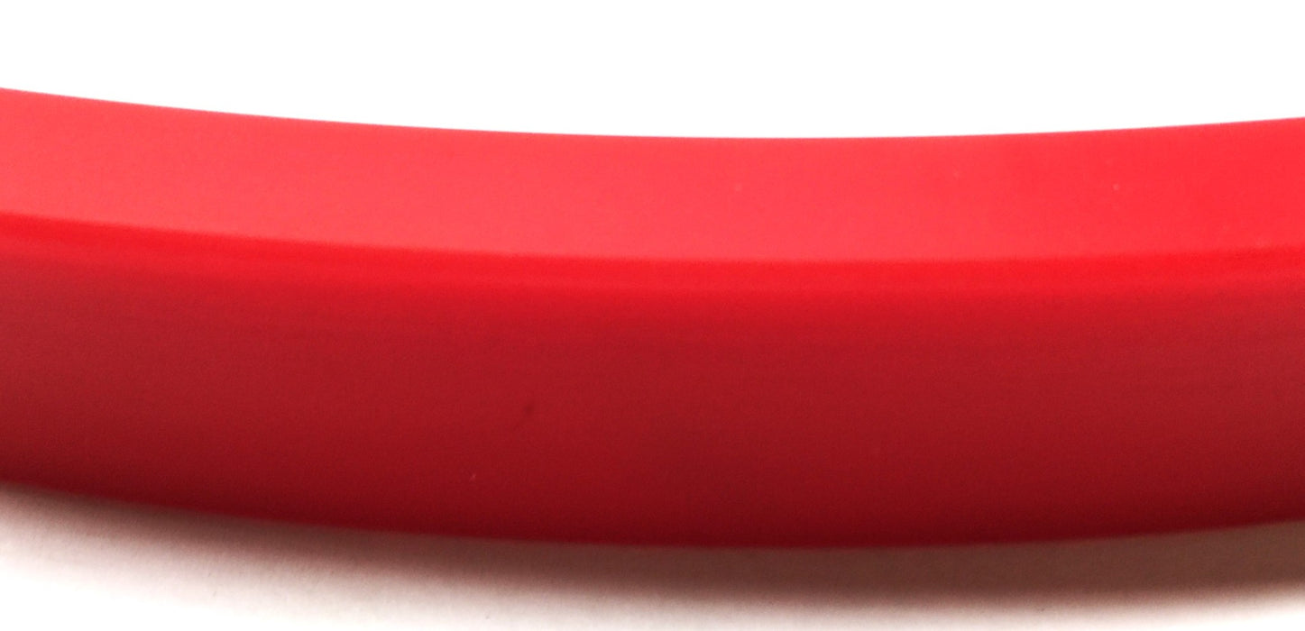 Unbranded 16-1/2" O.D x 15-3/4" I.D x 3/4"(H) Red Hydraulic Cup Rod Seal NOS