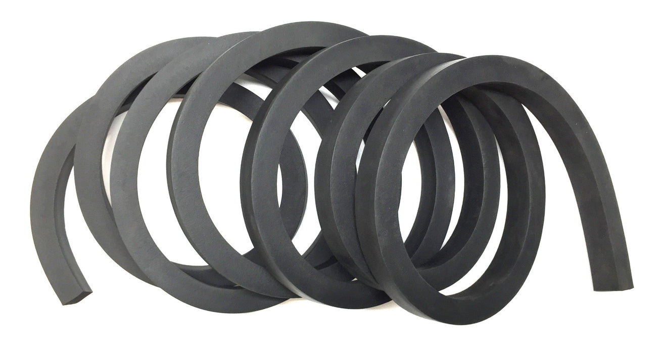 Unbranded Non-Adhesive High Density Foam Rubber Strip 13' x 1" x 3/4" NOS