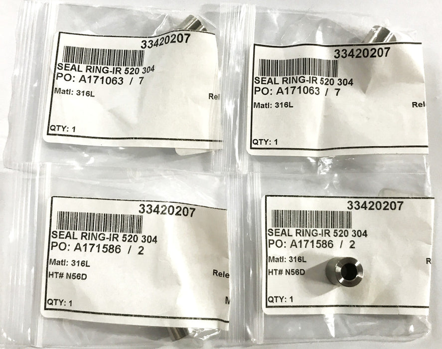 Unbranded 12mm Seal Ring Bushing 33420207 [Lot of 4] NOS