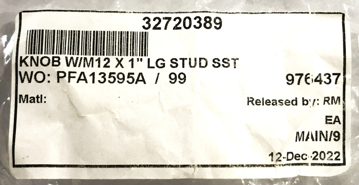 Unbranded 1 inch Triangle Knob Thumb Screw 32720389 [Lot of 2] NOS