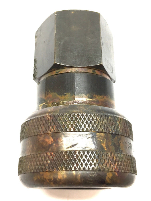Foster Manufacturing 1" Female Quick Release Hose Coupling FM6 (6406) USED