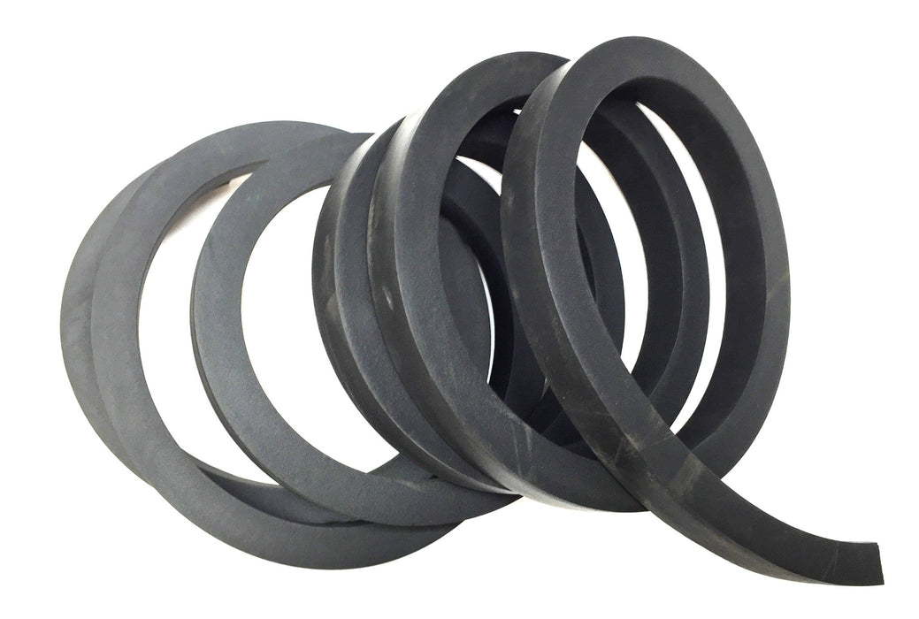 Unbranded Non-Adhesive High Density Foam Rubber Strip 10' x 1" x 3/4" NOS