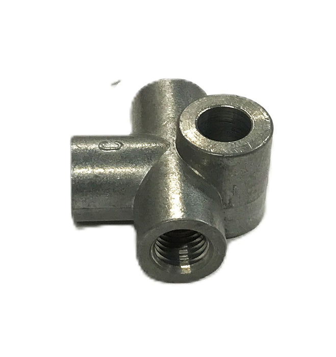 Bijur Die Cast 3-Way Junction Fitting B3065 [Lot of 2] NOS