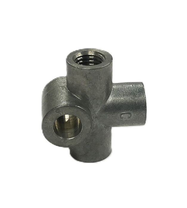 Bijur Die Cast 3-Way Junction Fitting B3065 [Lot of 2] NOS