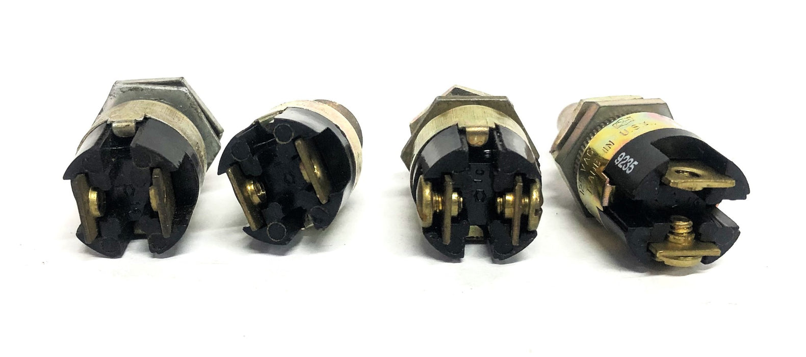 Unbranded Assorted 3A Push Button Switch 125 VAC [Lot of 4] NOS