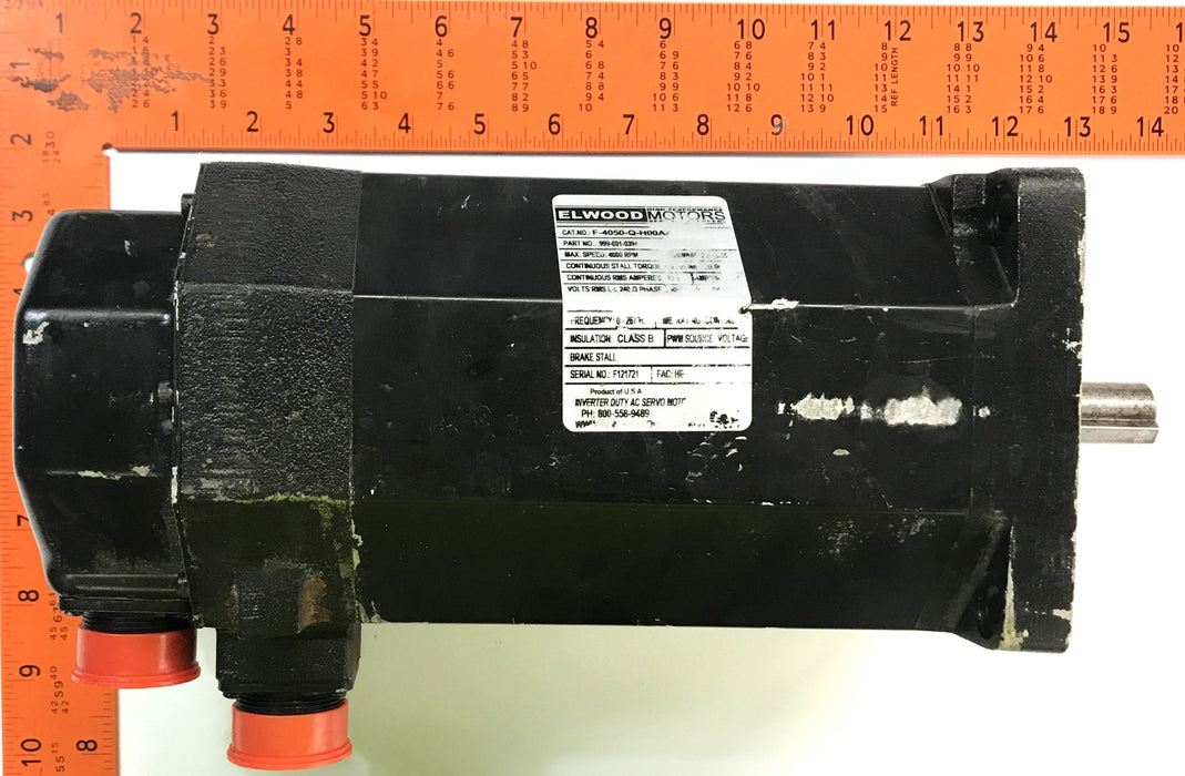 Allen Bradley Servo Motor F-4050-Q-H00AA USED