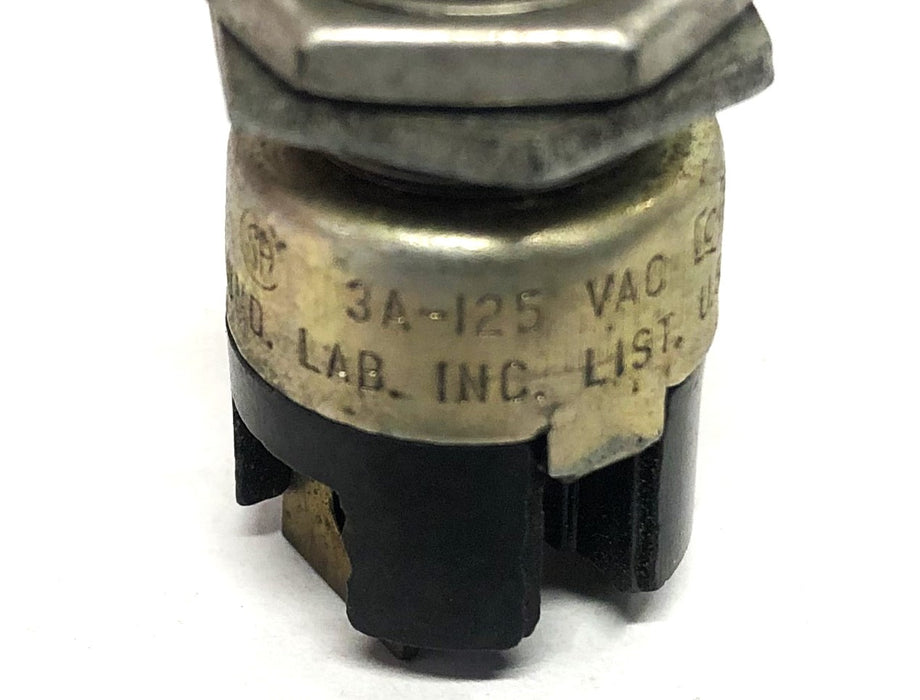 Unbranded Assorted 3A Push Button Switch 125 VAC [Lot of 4] NOS