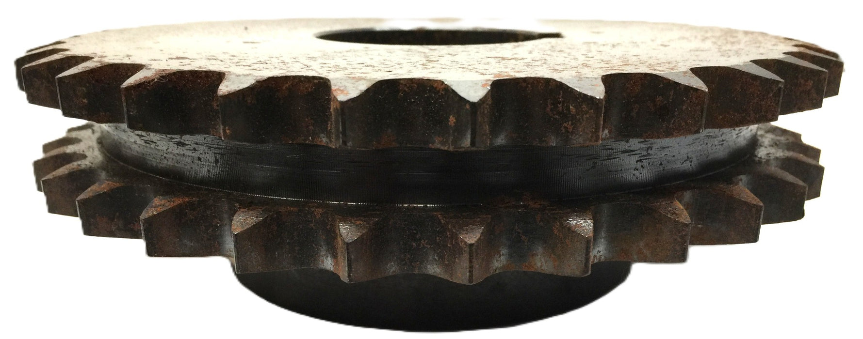Tsubaki Double-Strand Roller Sprocket D60B31Z001 2.33" Bore with Keyway NOS
