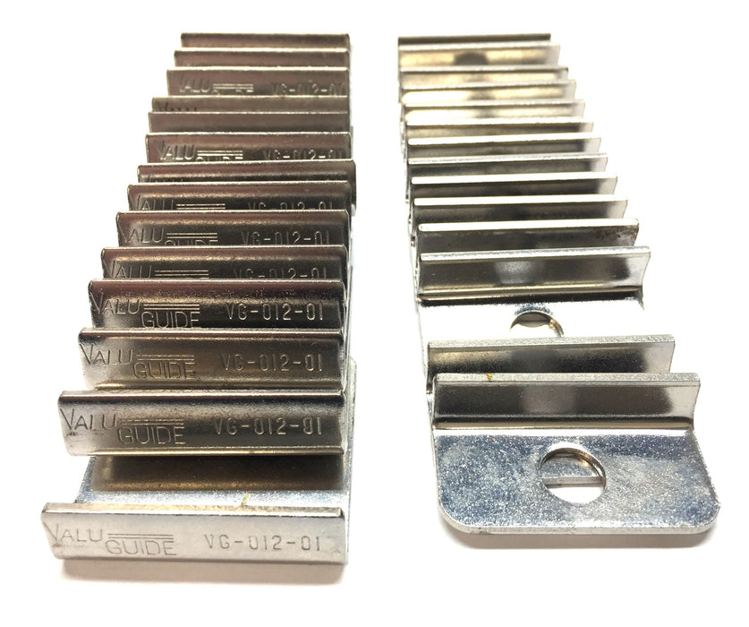 Solus Industrial Valu Guide Rail Clip Set (2pcs) VG-012-01 [Lot of 14] NOS