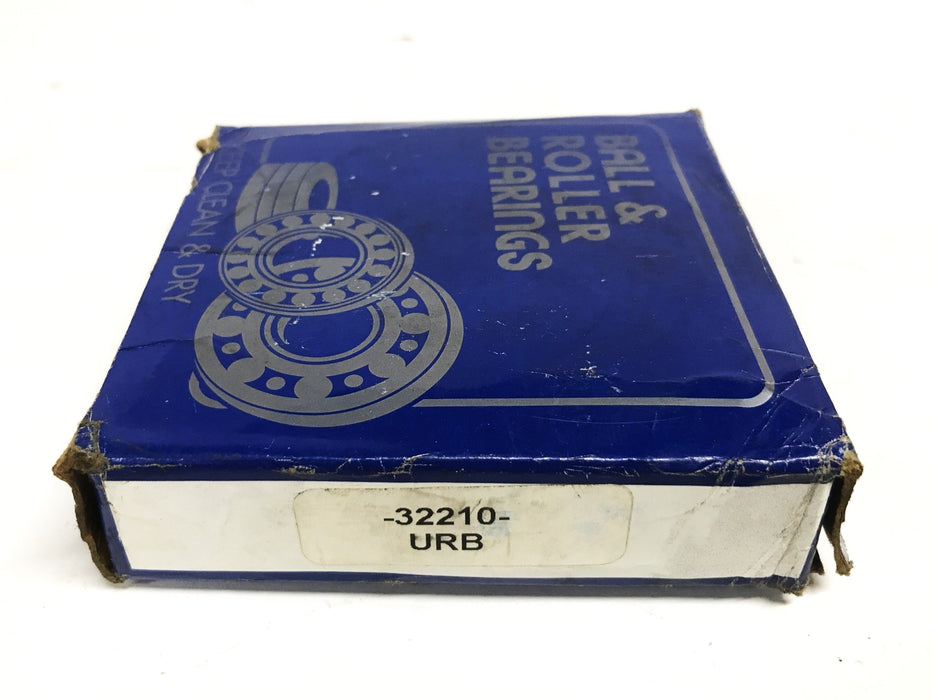 URB Tapered Roller Bearing Cone and Cup 32210 NOS