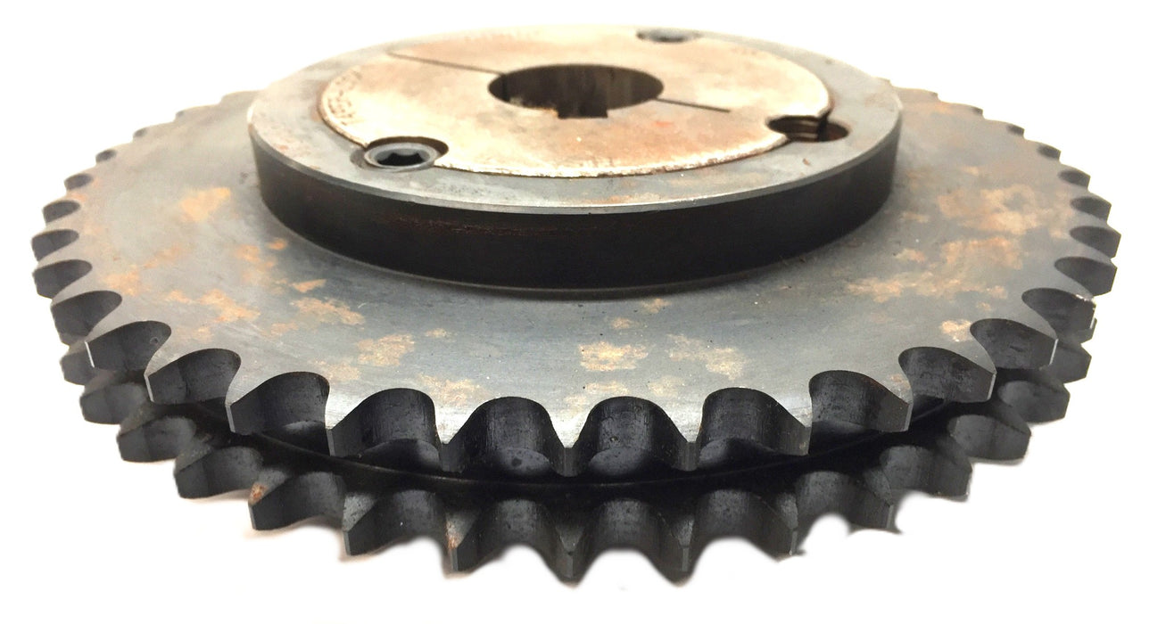 Tsubaki Double-Strand Roller Sprocket HD40CTL42 NOS