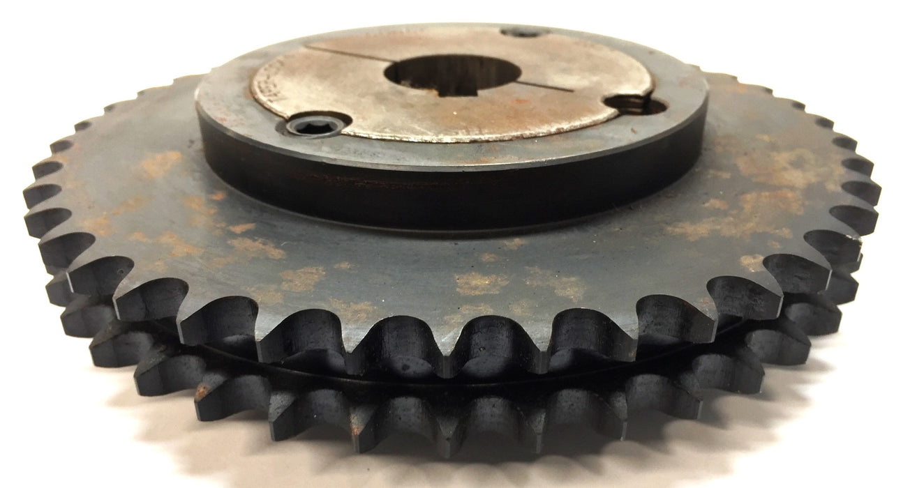 Tsubaki Double-Strand Roller Sprocket HD40CTL42 NOS