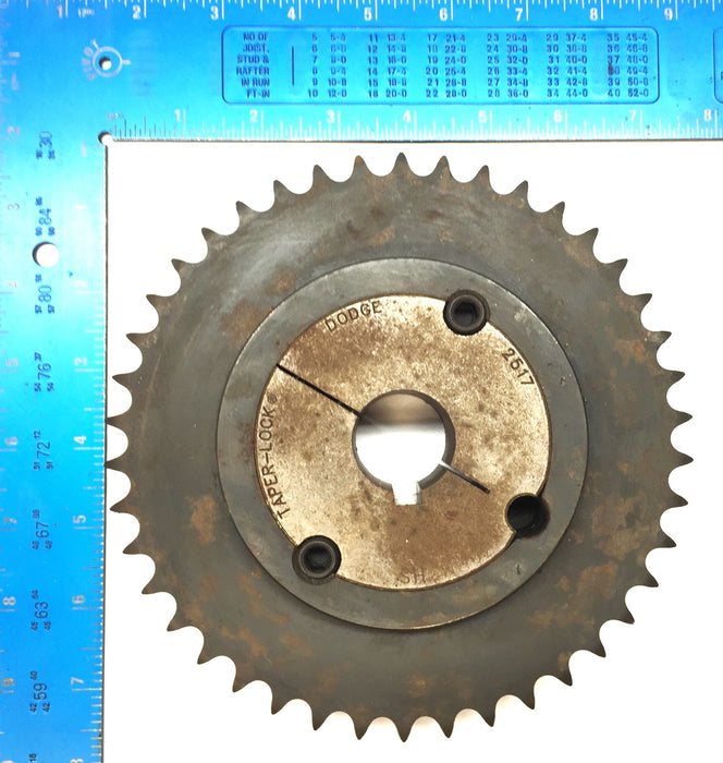 Tsubaki Double-Strand Roller Sprocket HD40CTL42 NOS