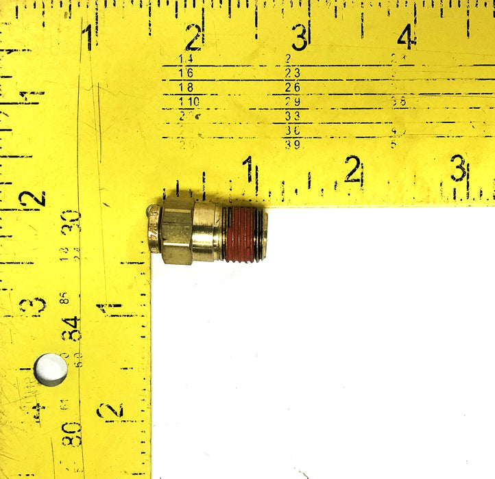 Alkon DOT A Brass Fitting 1/4 Inch OD [Lot of 6] NOS