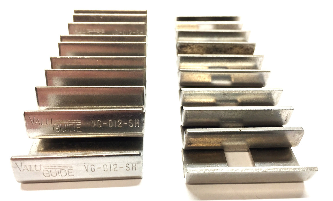 Solus Industrial Valu Guide Rail Clip Set (2pcs) VG-012-HS [Lot of 10] NOS