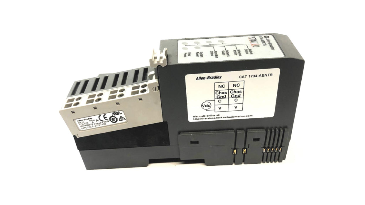 Allen-Bradley Dual Port Adapter Module 1734-AENTR NOS