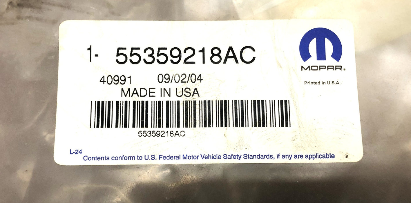 Mopar Sliding Door Weatherstrip 55359218AC NOS