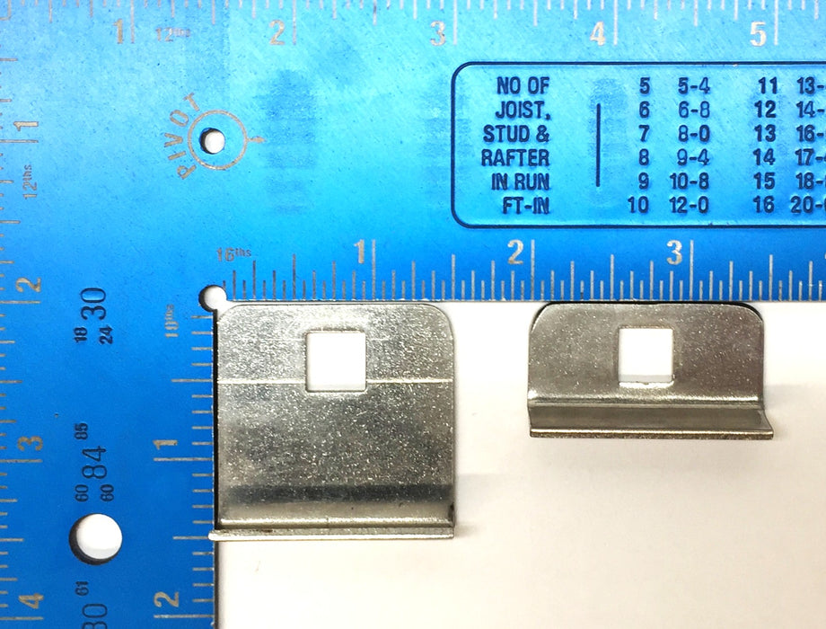 Solus Industrial Valu Guide Rail Clip Set (2pcs) VG-012-HS [Lot of 10] NOS